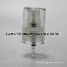 Aluminum Plastic Cream Pump with Overcap